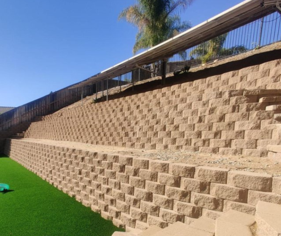 retaining wall contractors, residential retaining wall contractors, in san diego custom