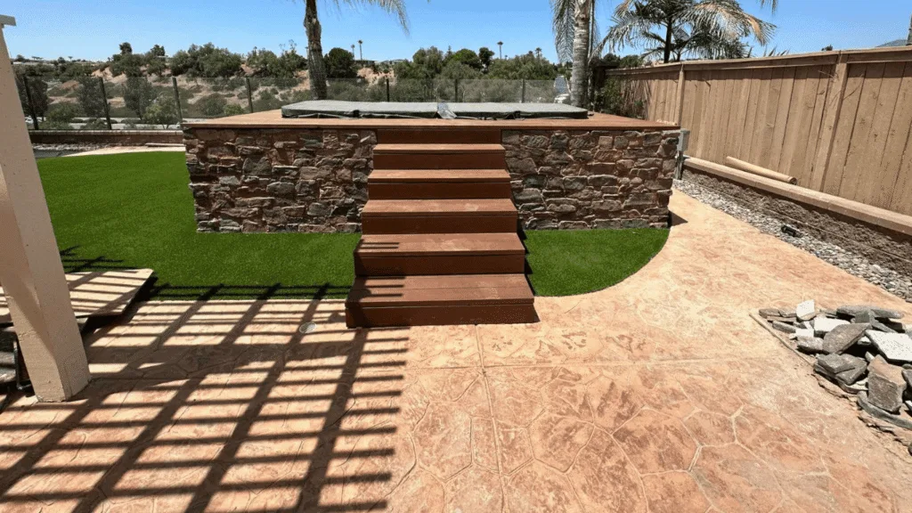 backyard hardscaping