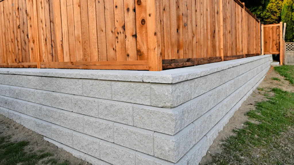 wall with fence