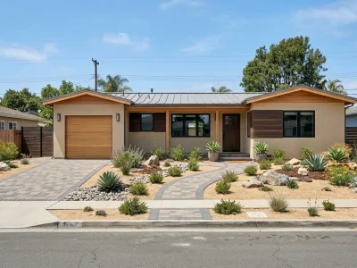 Escondido Front Yard Remodel - New Age Design and Build, San Diego