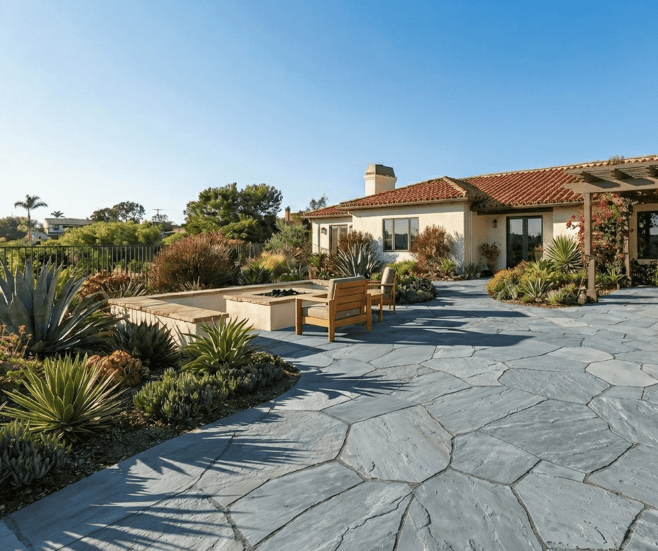 stamped concrete