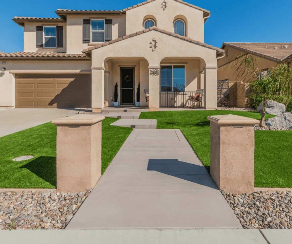 front yard remodel