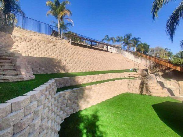 Retaining Walls project in San Diego